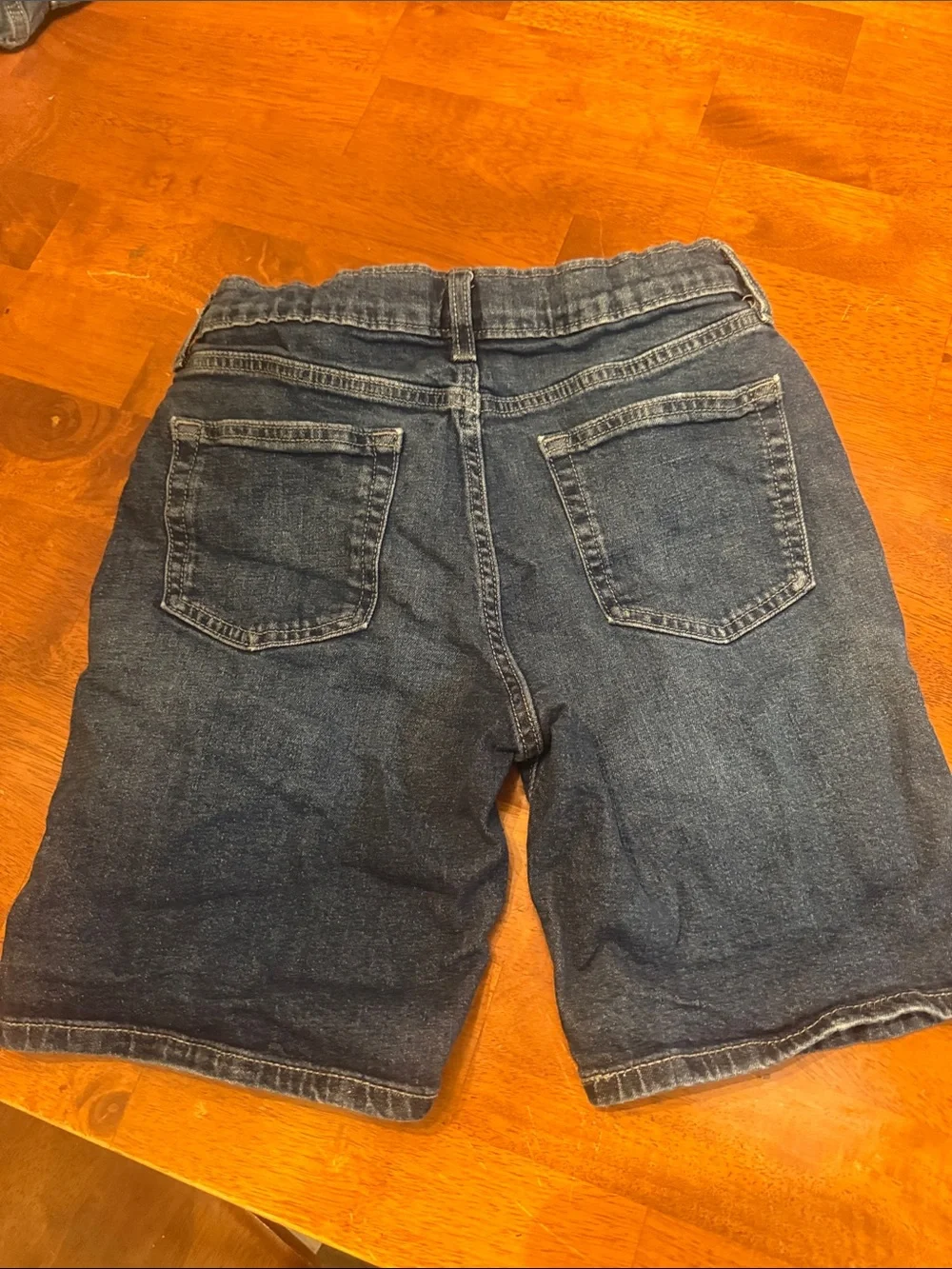 Boy’s Distressed Denim Shorts - Blue